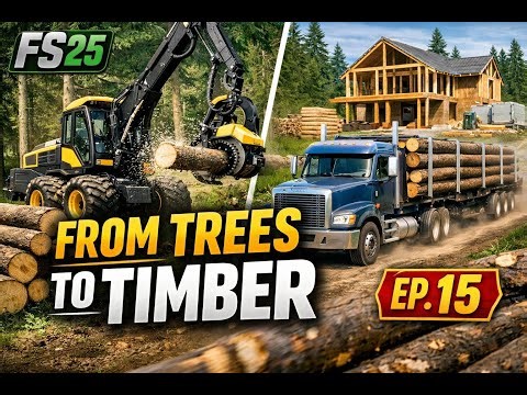 More Logging, More Progress | Forestry Empire Episode 15 (FS25)