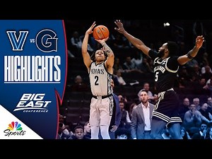Villanova vs. Georgetown | COLLEGE BASKETBALL HIGHLIGHTS | 3/4/25 | NBC Sports