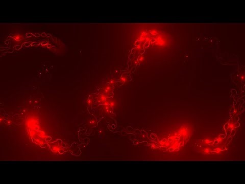 🔥 Red Energy Flow Animation Loop | Glowing Particle Background 4K | FREE TO USE