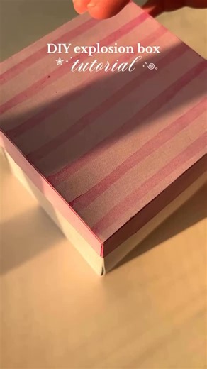 Toha_craft_corner on Instagram: "DIY birthday explosion box 💌 cute & easy gift idea 🧸 Step by step tutorial is also available on youtube 🫶🏻 #diy #birthdaycard #birthdaygiftideas handmade cards love friendship gift him her cute birthday cake explosion box gift box surprise card"