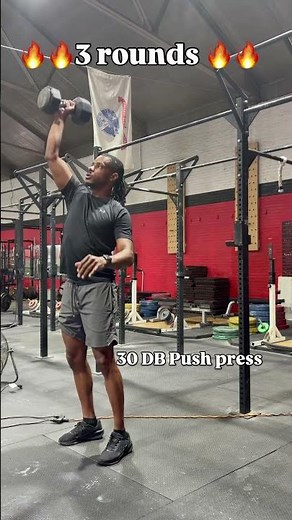 15 minute WORKOUT. CrossFit workout. Dumbbell workout. G #fit #motivation #crossfit #fitness