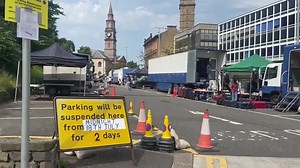 A Bollywood blockbuster has been filming in the heart of Greenock, with popular town centre destinations being transformed into stunning film scenes. Scenes for new film Tehran have been shot inside and outside of the Municipal Buildings this week. Have you been over for a look? 🎥 | Greenock Telegraph