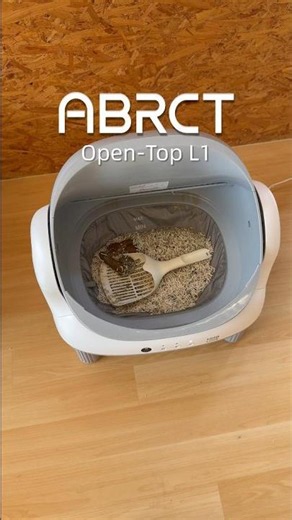 ABRCT Open Top L1 Automatic Self-Cleaning Litter Box #abrctlitterbox #automaticlitterbox