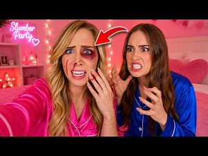 WE GOT INTO A FIGHT DURING OUR SLUMBER PARTY...