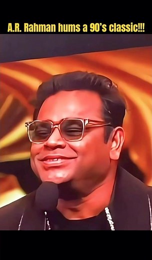 A.R. Rahman hums the iconic humming from Kadhalan