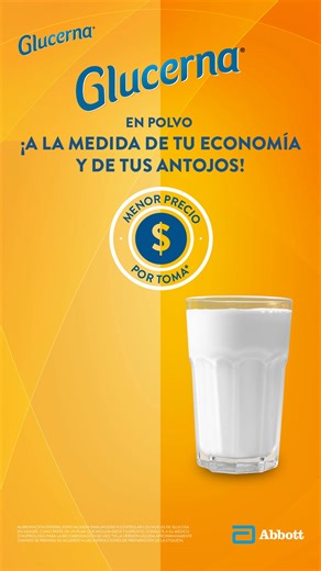 Llévate bien con la diabetes con Glucerna® en polvo, a la medida de tu salud. | Glucerna Latinoamérica