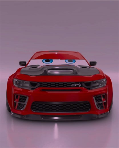 Dodge Charger SRT Hellcat - McQueen Livery Overview