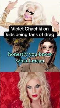 Violet Chachki talks to Trixie Mattel and Katya about kids being fans of drag