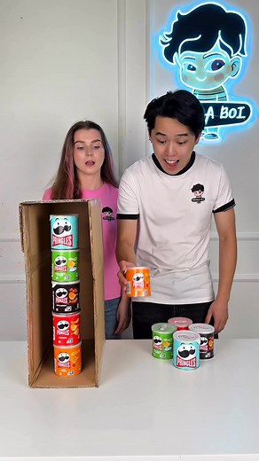 Guess Pringles Order! | PANDA BOI