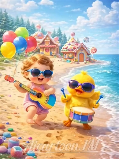 Cute Kids Dancing to Fun Cartoon Songs