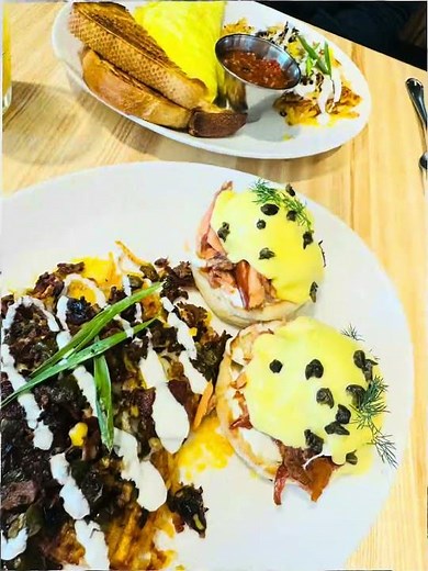 🎉 NEW Brunch Spot in Liberty, MO | Urban Egg Grand Opening Review 🍳☕️