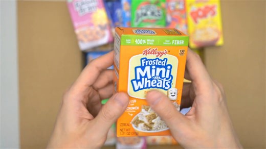 Watch Kellogg's Breakfast Cereal Variety Pack 48 Boxes Unboxing on Amazon Live