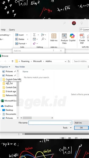 Mau membuat tulisan angka otomatis menjadi terbilang di Excel tanpa mengetik manual? 🎉 Di video ini saya tunjukkan cara install Add-Ins Terbilang di Excel dan cara menggunakannya dengan mudah dan cepat — cocok untuk invoice, slip gaji, nota pembayaran, laporan keuangan, administrasi sekolah, hingga UMKM. File terbilang dapat di akses di sini https://lynk.id/agek.id/y15gr49q04eq Tutorial ini 100% pemula-friendly ✨ Cukup download Add-Ins → aktifkan → langsung bisa dipakai sebagai rumus. 📥 File l
