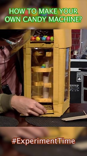 DIY Candy Machine with Cardboard | Fun Science Experiments for Kids