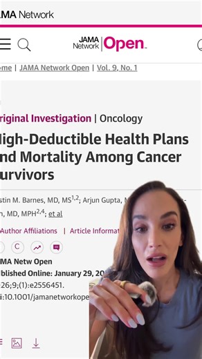Study shows patients with a HDHP have a lower survival rate than those with a PPO/copay/deductible #employeebenefits #hsa #ppo #fcancer
