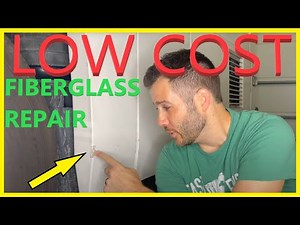 Low Cost Fiberglass Repair RV DIY Tips Budget Fix Guide
