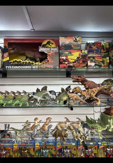 Complete Kenner Jurassic Park Dinosaur Collection