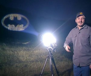 How to Make a Real Bat-Signal