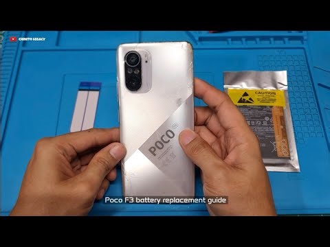 POCO F3 BATTERY REPLACEMENT GUIDE