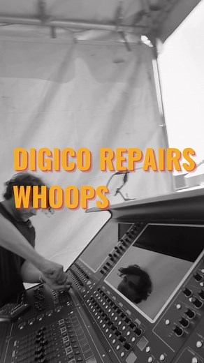Fun fact: the @wavesaudio port on a @digico.official will flash network activity even if the port ribbon cable is unplugged. Thanks to @mitchbuckey for talking me and @danielellisfoh through this one! We had this thing up and running before showtime | Michaelkeithlewis