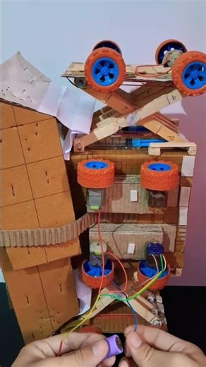 Cleaner Bot! Cardboard Machine #cardboard #diy #crafts #how #cardboardcraft #arduinoproject