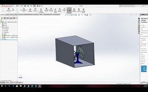 SolidWorks Flow Simulation using a virtual wind tunnel.如何用软件模拟风洞实验（节省你几千万的投资？）