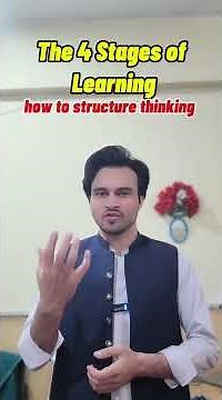 Stages of Learning How to Structure Thinking 🧠