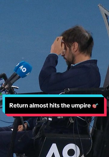 Kecmanovic's Near Miss: Return Almost Hits Umpire