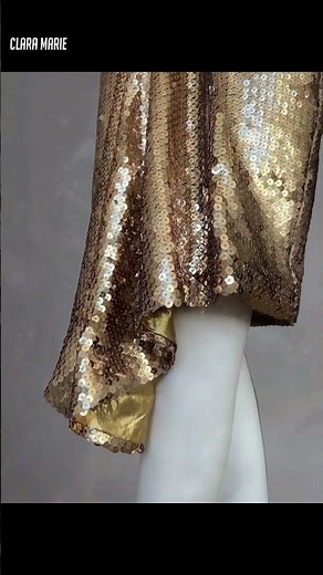 The Gold Dress That Looked Like Liquid Gold ✨👑 | Thierry Mugler Masterpiece