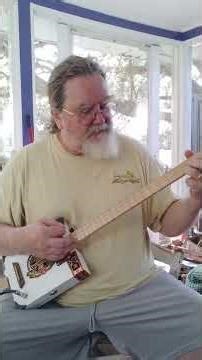 I Love Hearing The Stray Cats Yowl At The Moon #cigarboxguitar #music #shorts