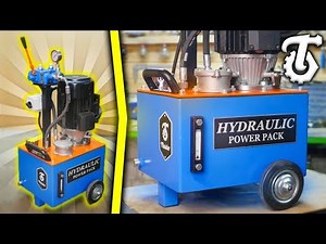 Hydraulic power pack - DIY *Subtitles*