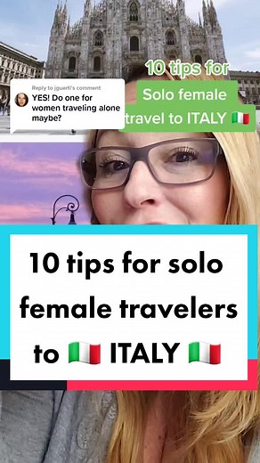 10 Tips for Solo Female Travelers in Italy 🇮🇹
