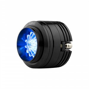1.6" Shallow High Compression Neodymium Super Bullet Tweeter 140 Watts 1" Polyether Ether Ketone 4-Ohm Vc With RGB LED Lights