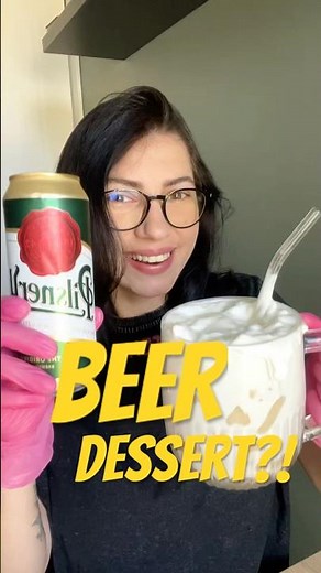 Pilsner Beer + Whipped Cream?! The Craziest Czech/German Cocktail 😱🍺🍨