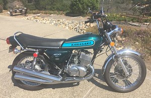 Old-School Cool – 1974 Kawasaki S3 Mach II 400