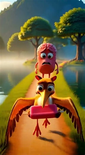 Popsicle Chase Chaos 🔥 #animation #cartoonshorts #cuteanimation