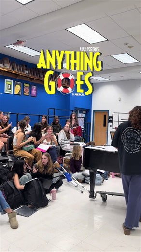 Rehearsals Underway for Spring Musical: Anything Goes