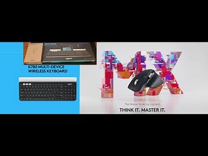 Logitech MX Master 3 Mouse & K780 Multi-Device Keyboard unboxing & setup
