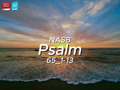 Psalm 65:1–13 – “Praise for God’s Provision and Blessing” (NASB) Lyrical Music Video