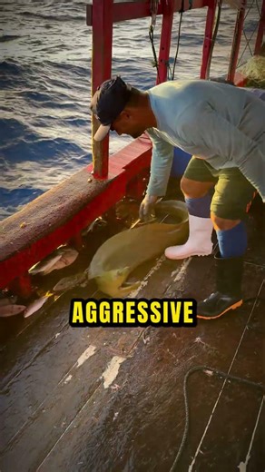 Dangerous Eel Attack on Fishing Boat...