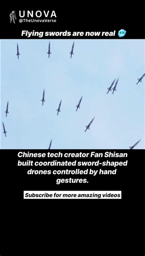 These Flying Swords Are Controlled by Hand 😳🗡️