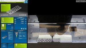 Single flutes are asymmetric which makes them prone to imbalance. So, DATRON made a patented counter-balanced tip to counteract that issue. The balanced single flutes have less vibration, so they last longer and leave a high-quality finish. Try a DATRON single flute for yourself: https://www.datron.com/shop-cnc-tools/product-category/end-mills/single-flute-end-mills/ #machinetools #endmills #carbidetools | DATRON Dynamics, Inc.