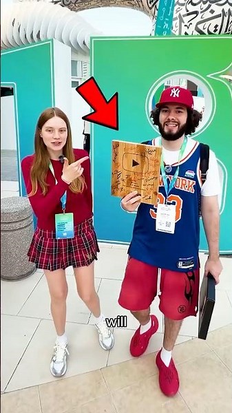 Will MrBeast Sign Our Wooden YouTube Play Button?