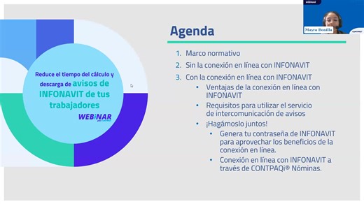 Reduce el tiempo del cálculo y descarga de avisos de INFONAVIT de tus colaboradores. Conoce más beneficios de la solución de nómina empresarial CONTPAQi Nóminas®: https://www.contpaqi.com/nominas | CONTPAQi