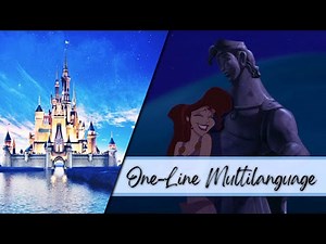 Hercules | I Won't Say I'm In Love (Megara's High Note) | One-Line Multilanguage (36 Language)