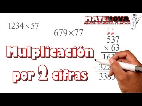 Multiplicación por dos cifras Ejercicios | MateNova