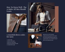 How to start a clothing line - Html Code Example by Nicepage