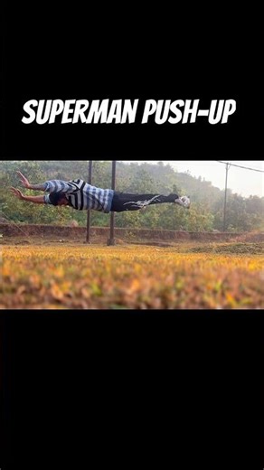 Superman pushup #calisthenics #fitness #explore #supermanpushups #tutorial #gym #pushup