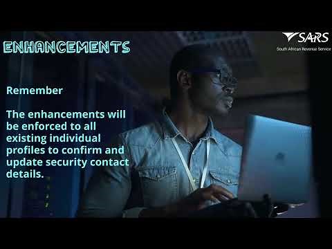 SARS eFiling -Two Factor Authentication System