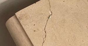 Cracked marble? Acrylic-epoxy adhesive can help
